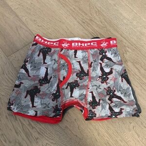 NWOT BHPC Red & Gray Graphic Boxer Briefs 5 Pack
